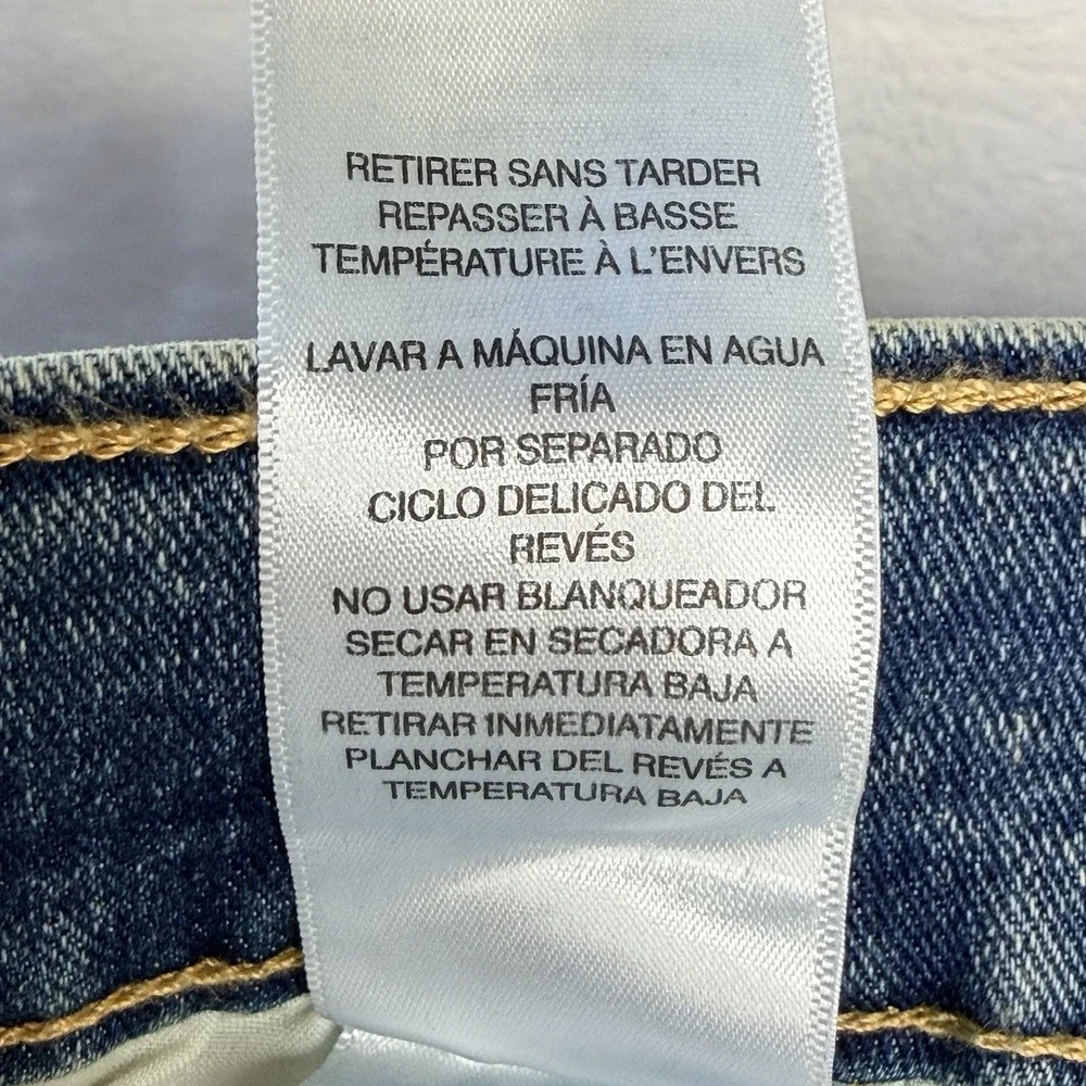 True‎ Religion Rocco Relaxed Skinny Jeans 38x32 Flap Pocket Y2K Medium Fog Wash